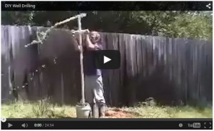 DIY Well Drilling